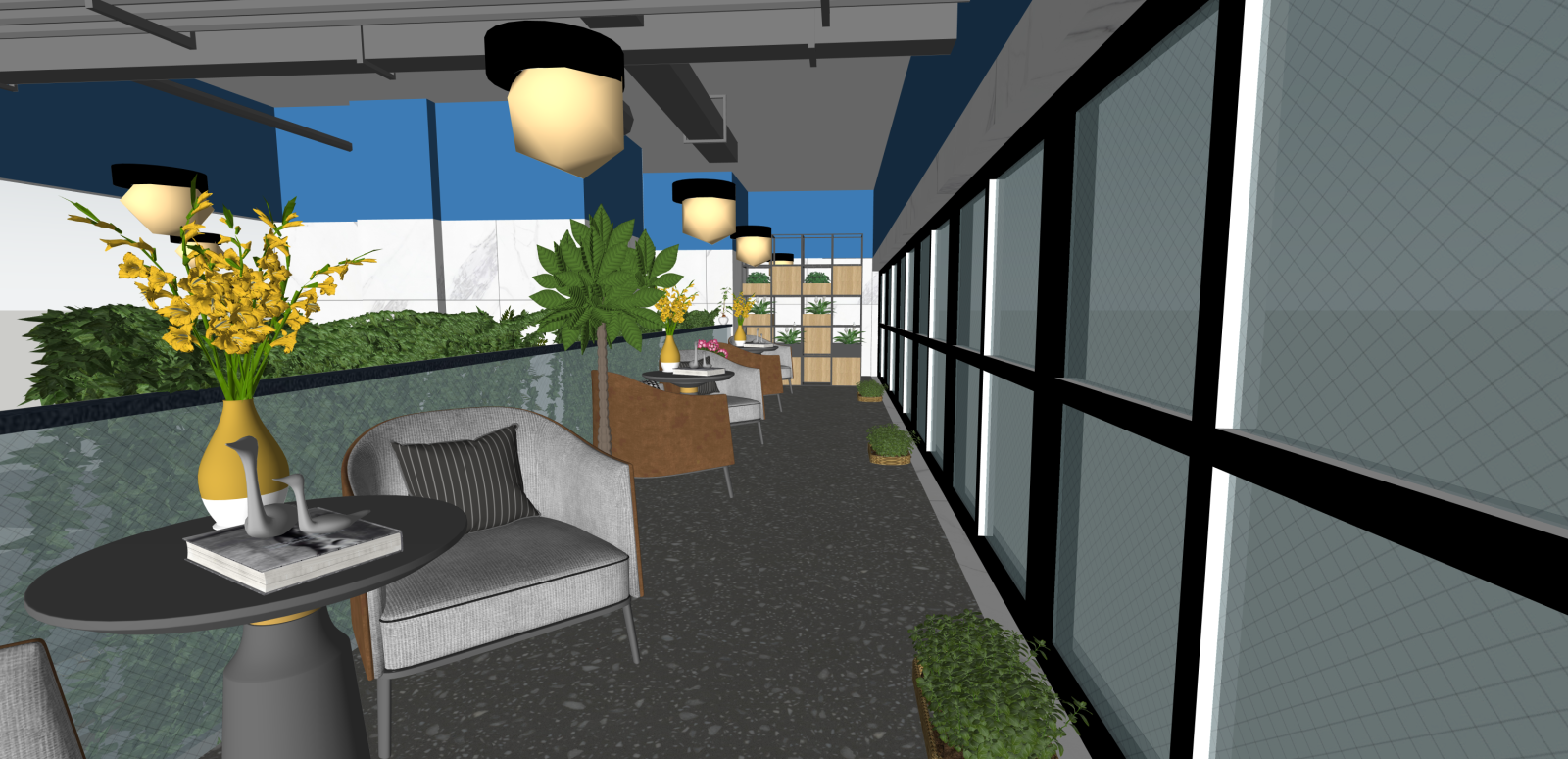 现代其他店铺SU模型下载【ID:1215937676】
