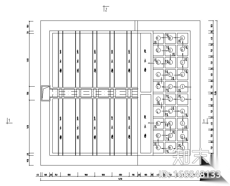 江西瑞金市某水厂扩建设计图纸cad施工图下载【ID:166848133】