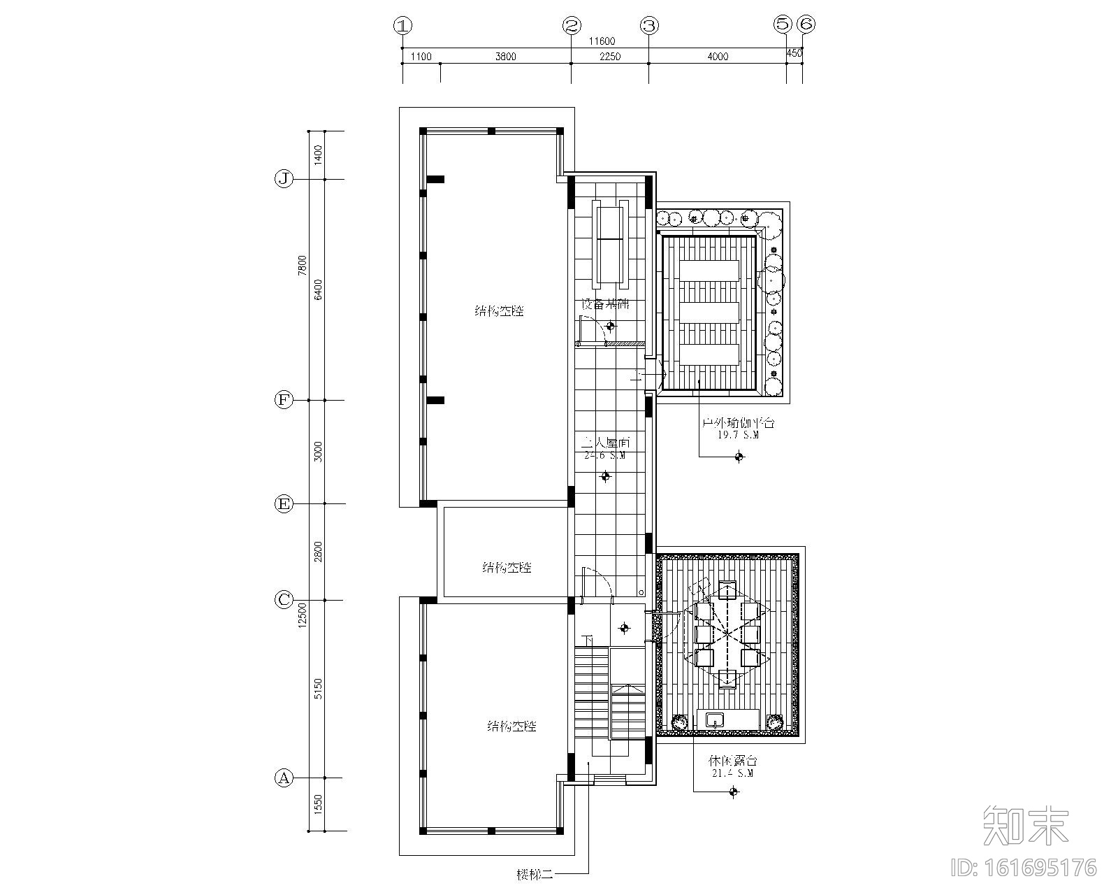 珠海华发水郡花园四居室别墅样板房施工图cad施工图下载【ID:161695176】