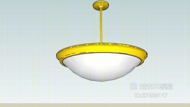 吸顶灯SU模型下载【ID:417982097】
