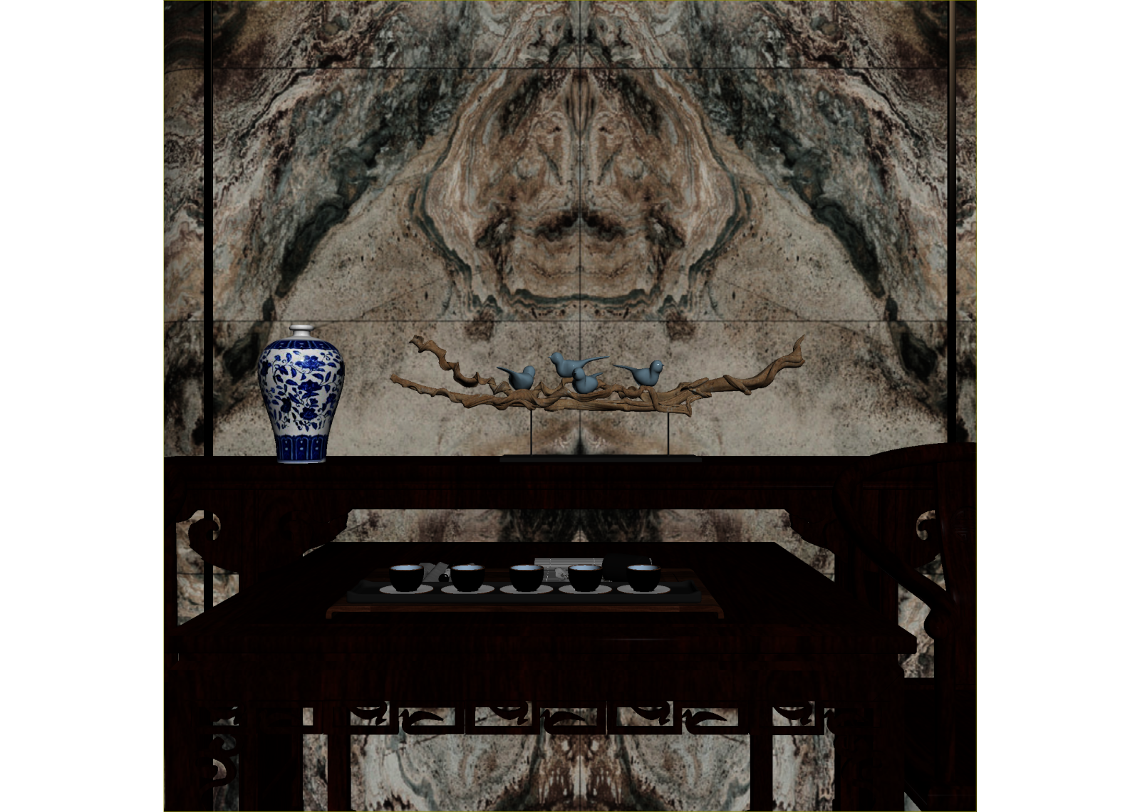 其它茶馆3D模型下载【ID:1214361443】