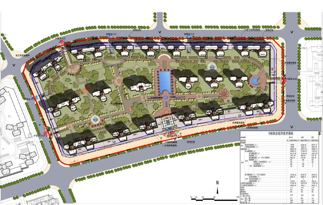 [华阳]中信凯旋城居住建筑方案文本（包含PDF+84页）cad施工图下载【ID:168123145】