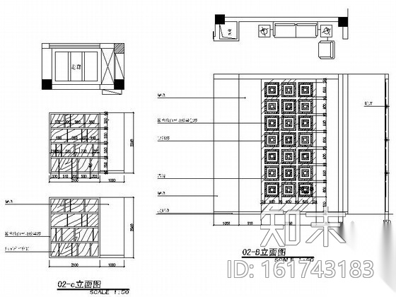 [上海]现代双层别墅室内装修图（含实景）cad施工图下载【ID:161743183】