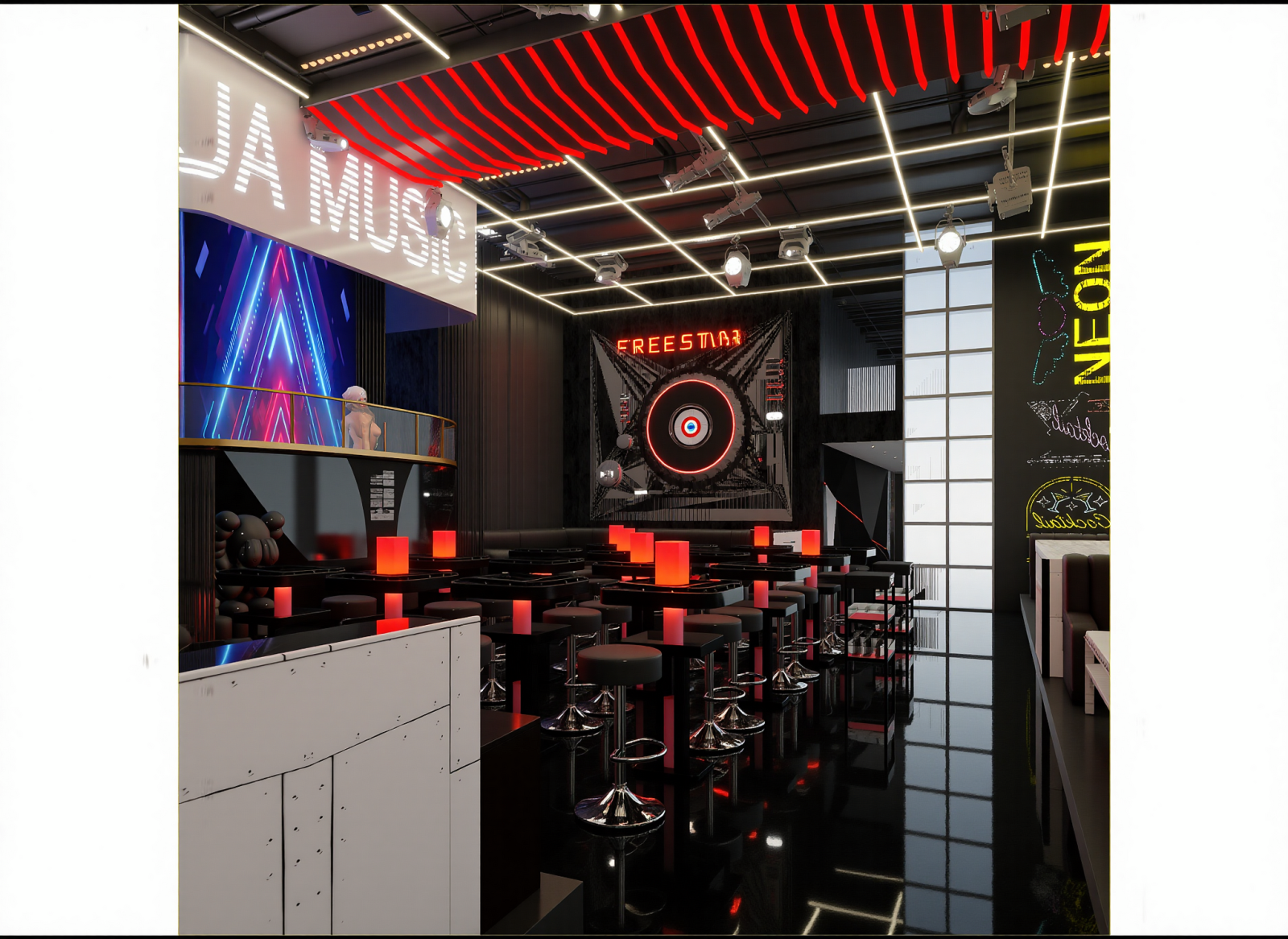 工业酒吧3D模型下载【ID:1215056683】