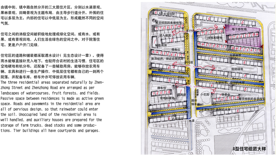 [北京]海淀区苏家坨镇中心修建性详规方案设计文本cad施工图下载【ID:165616163】