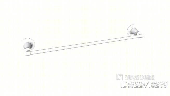 K-1051阿切尔®24“单毛巾杆”SU模型下载【ID:522418259】