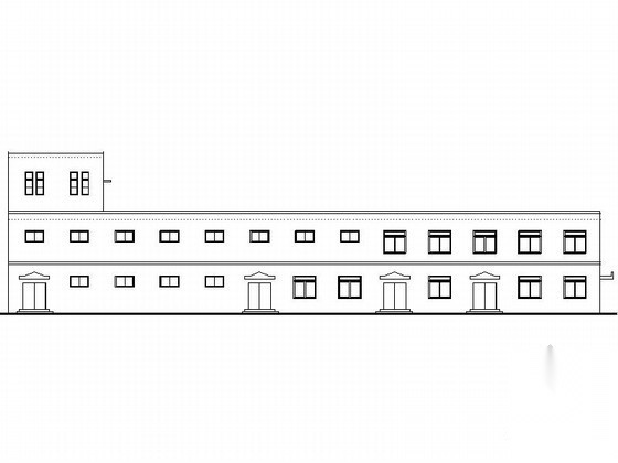 某校二层浴室建筑施工图施工图下载【ID:151662179】