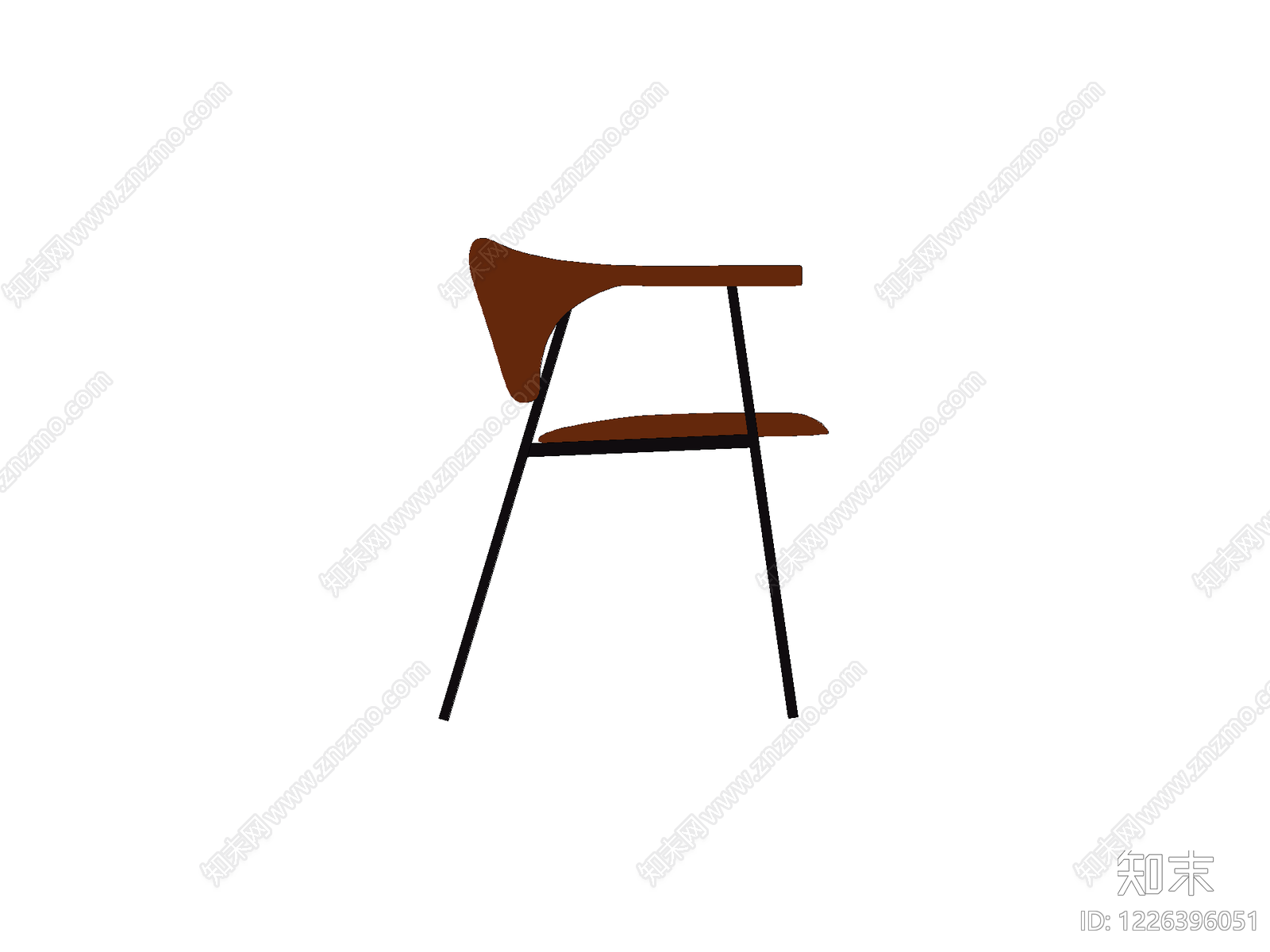 椅子cad施工图下载【ID:1226396051】