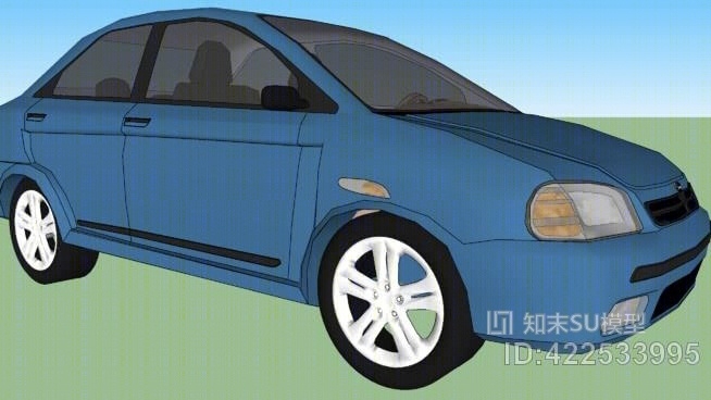 幕府大神轿车GX（1997—1999）SU模型下载【ID:422533995】