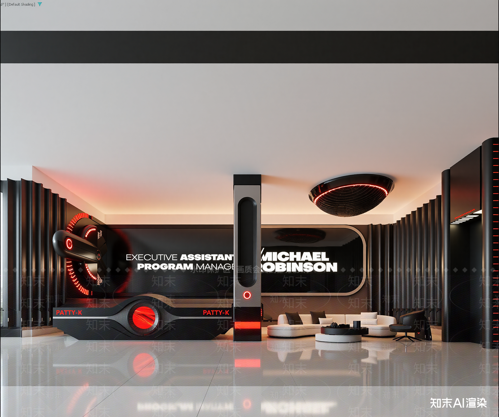 现代科技展厅3D模型下载【ID:1214844839】