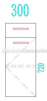 厨柜cad施工图下载【ID:182098127】