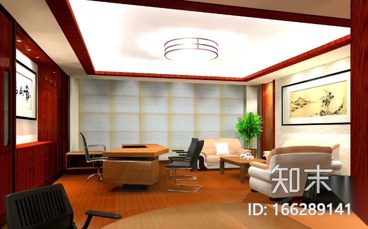 [浙江]包装集团办公大楼设计施工图（附效果图）cad施工图下载【ID:166289141】