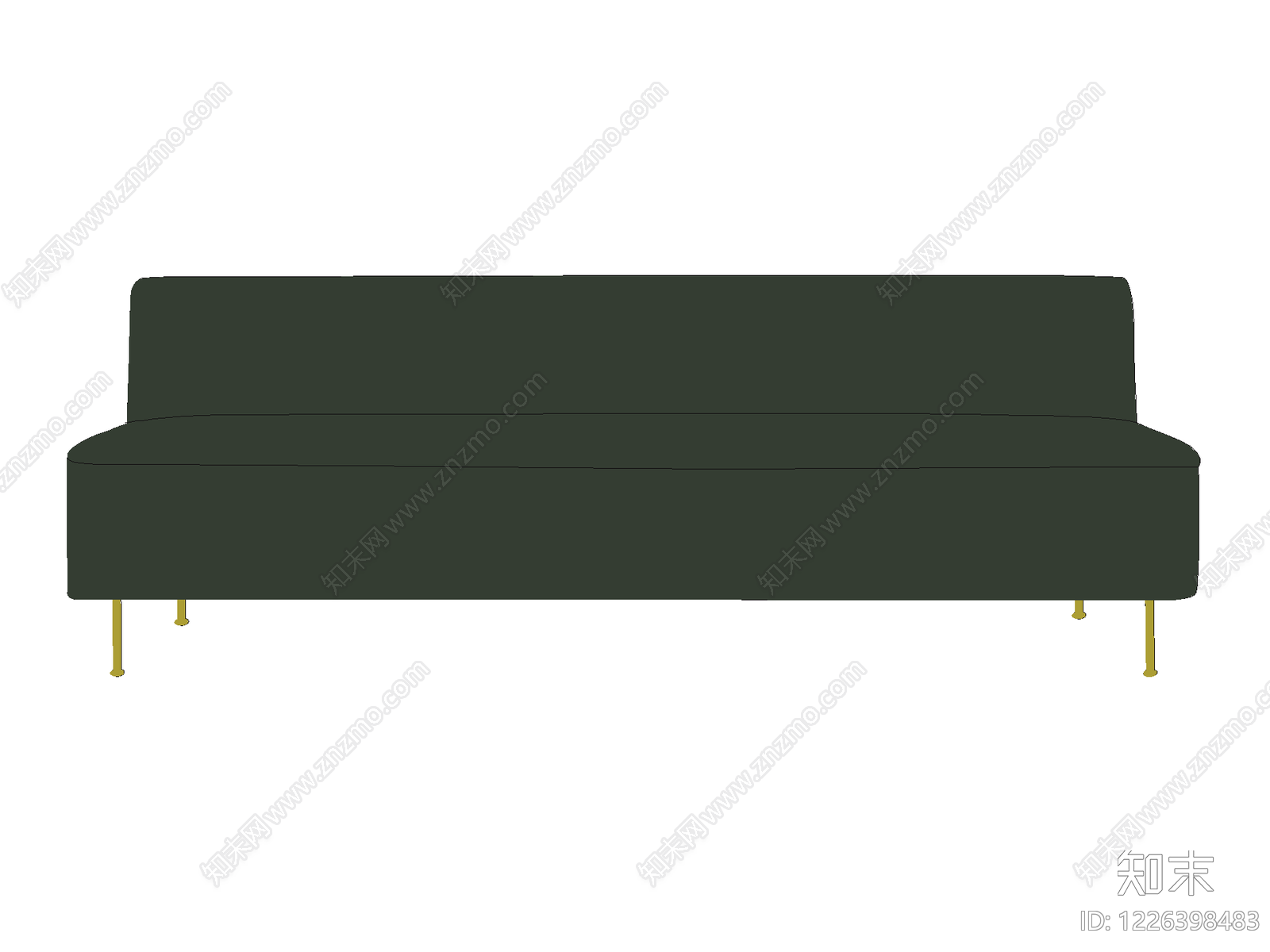 沙发cad施工图下载【ID:1226398483】