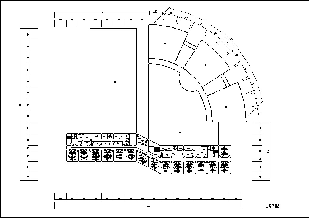 [四川省]资阳市某人民医院方案设计（含CAD）cad施工图下载【ID:151588166】