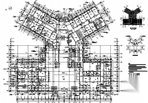 [绵阳]某县人民医院十二层综合楼建筑施工图施工图下载【ID:166708197】