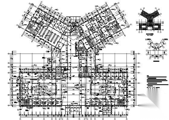 [绵阳]某县人民医院十二层综合楼建筑施工图施工图下载【ID:166708197】