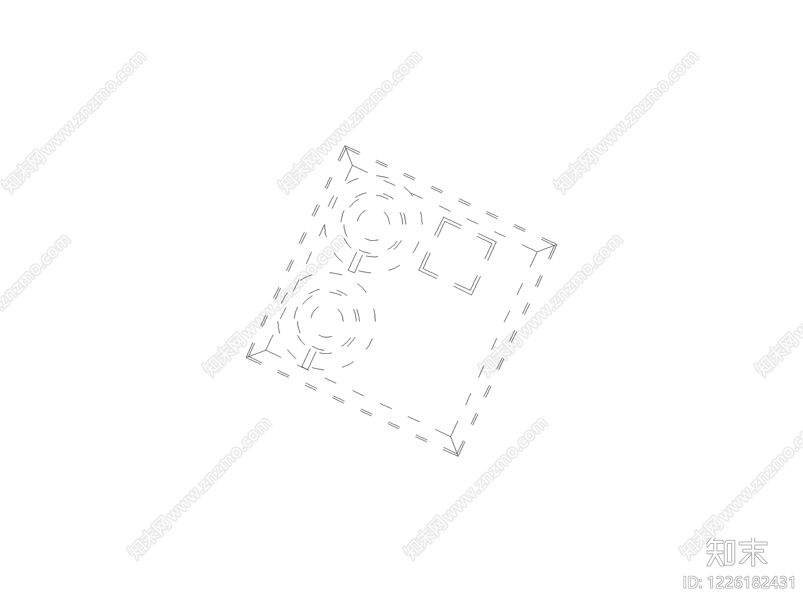 开关插座cad施工图下载【ID:1226182431】