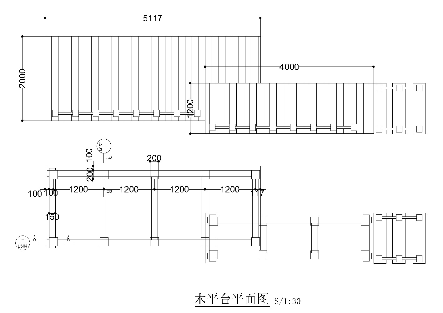 汤臣别墅庭院景观设计CAD施工图cad施工图下载【ID:160687190】