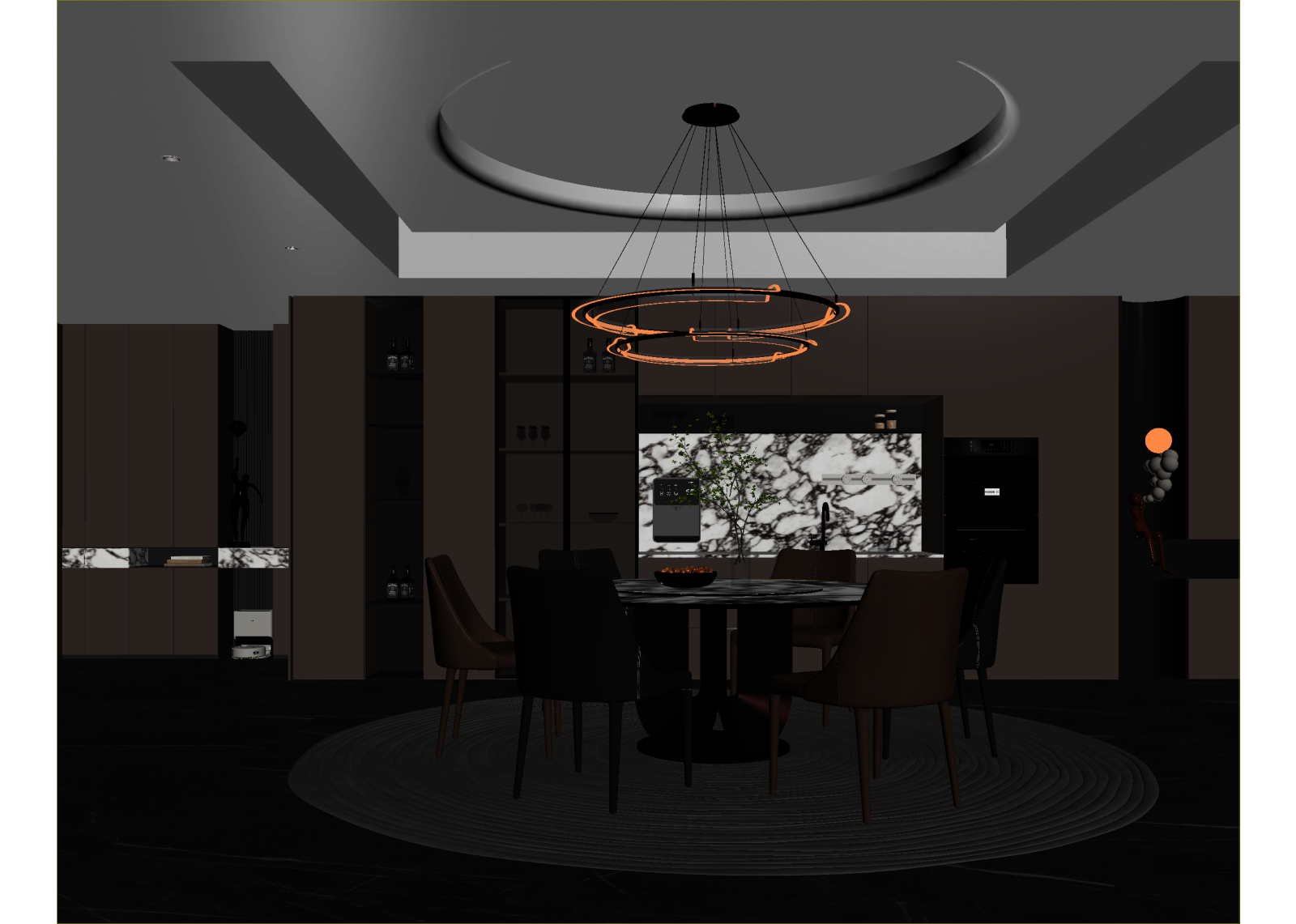 现代其他通用空间3D模型下载【ID:1214850585】