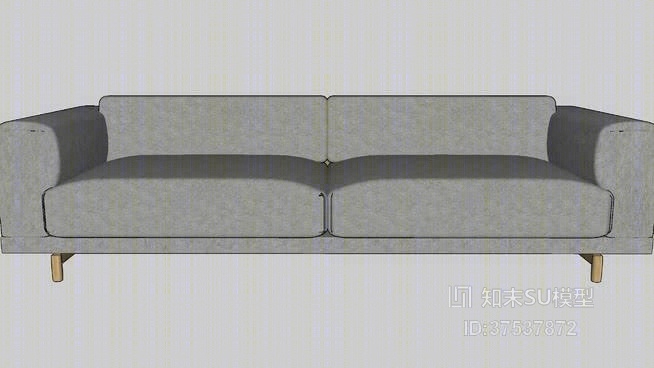 双人沙发SU模型下载【ID:319224839】