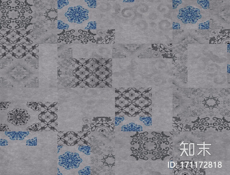 花砖贴图下载【ID:171172818】
