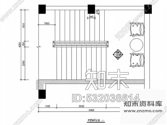 施工图成都高档四星级花园酒店楼梯间施工图含效果施工图下载【ID:532038614】