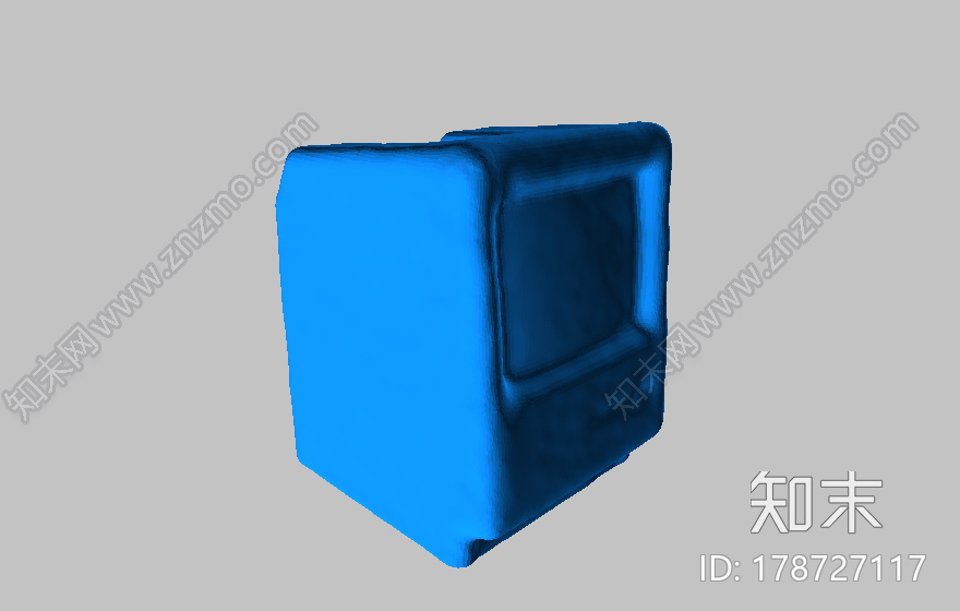 1986年古董Mac模型3d打印模型下载【ID:178727117】