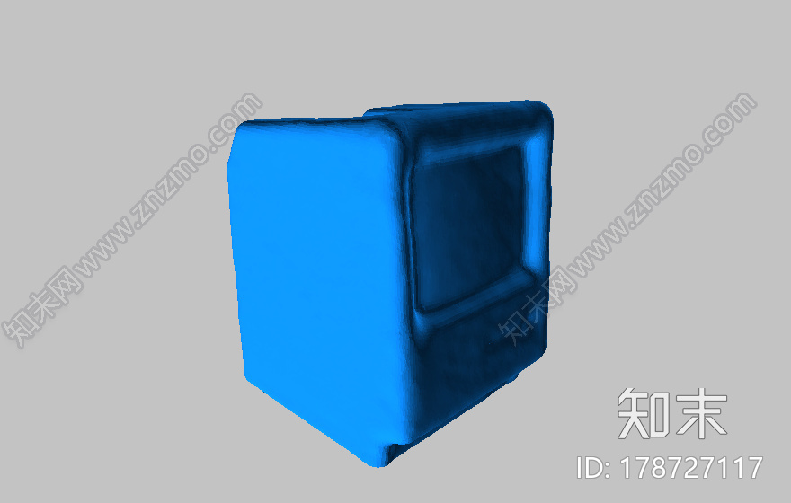 1986年古董Mac模型3d打印模型下载【ID:178727117】