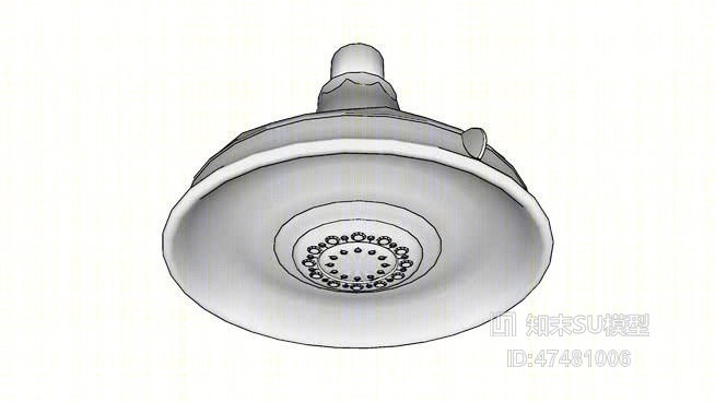 吸顶灯SU模型下载【ID:418039056】