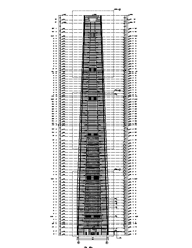 [深圳]300多米超高层地标性商业办公综合体建筑施工图...施工图下载【ID:165606137】