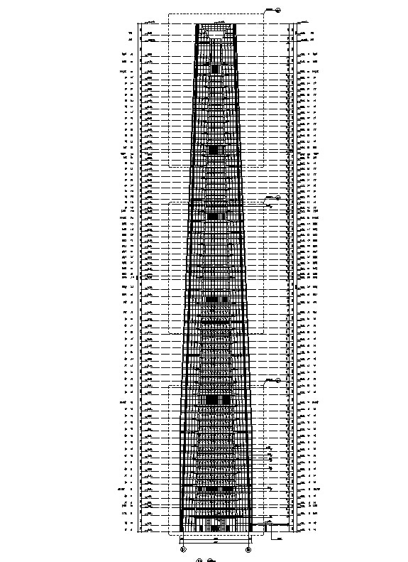 [深圳]300多米超高层地标性商业办公综合体建筑施工图...施工图下载【ID:165606137】