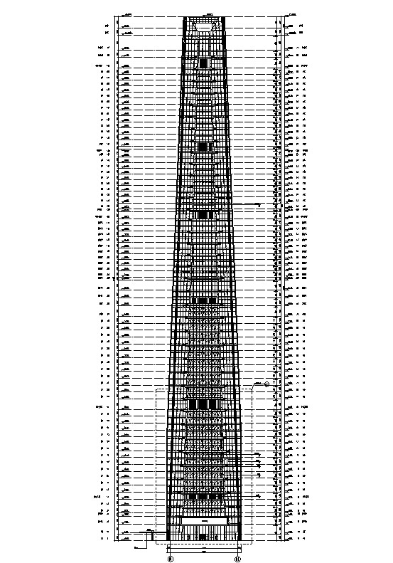 [深圳]300多米超高层地标性商业办公综合体建筑施工图...施工图下载【ID:165606137】