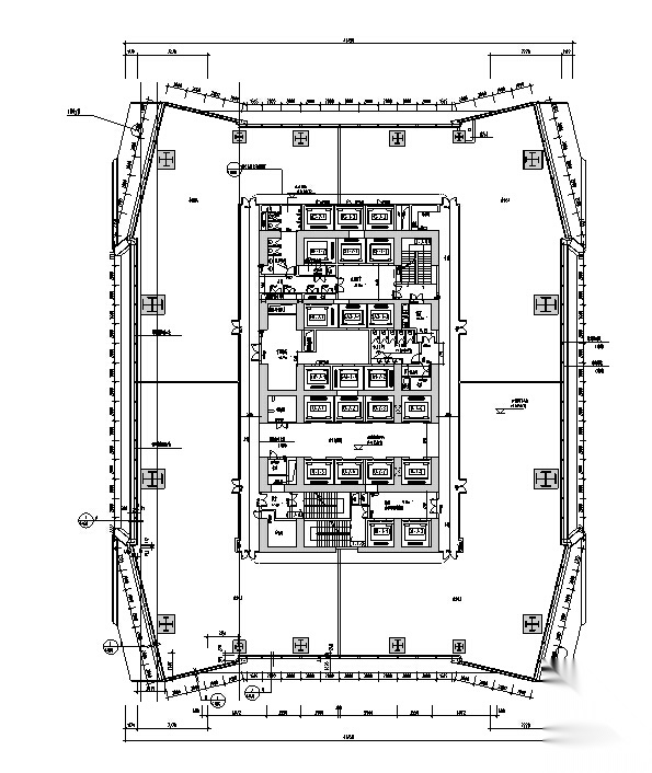 [深圳]300多米超高层地标性商业办公综合体建筑施工图...施工图下载【ID:165606137】