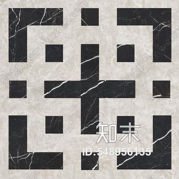 新中式地面拼花贴图下载【ID:548956135】