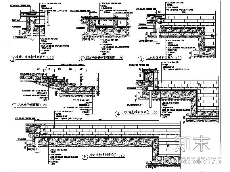 [浙江]科技城梦想小镇景观设计施工图cad施工图下载【ID:166543175】