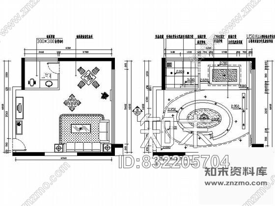 图块/节点41平方西餐厅包间立面图cad施工图下载【ID:832205704】