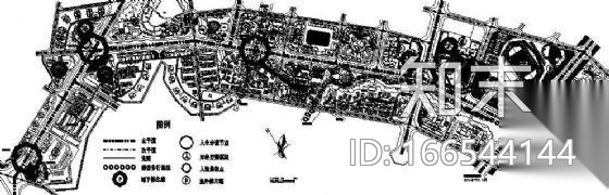 江津市南干道沿线城市规划方案cad施工图下载【ID:166544144】