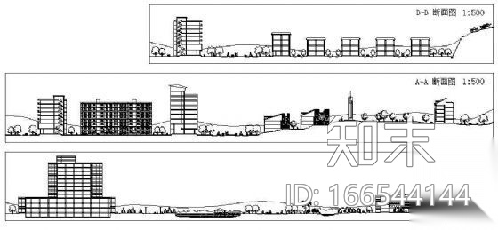 江津市南干道沿线城市规划方案cad施工图下载【ID:166544144】