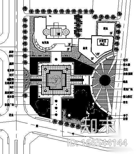 江津市南干道沿线城市规划方案cad施工图下载【ID:166544144】