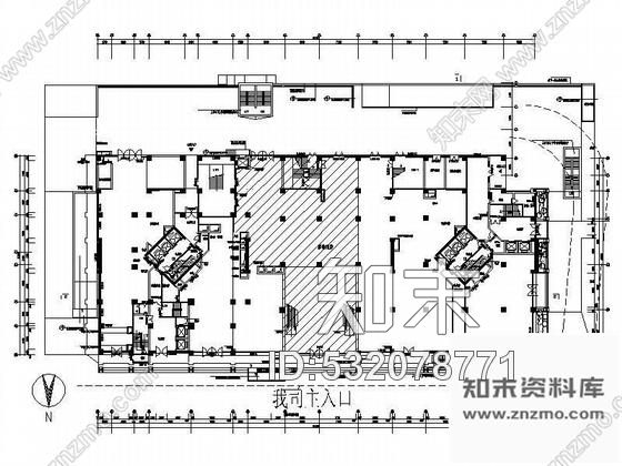 施工图苏宁电器商场室内顶地装修施工方案cad施工图下载【ID:532078771】