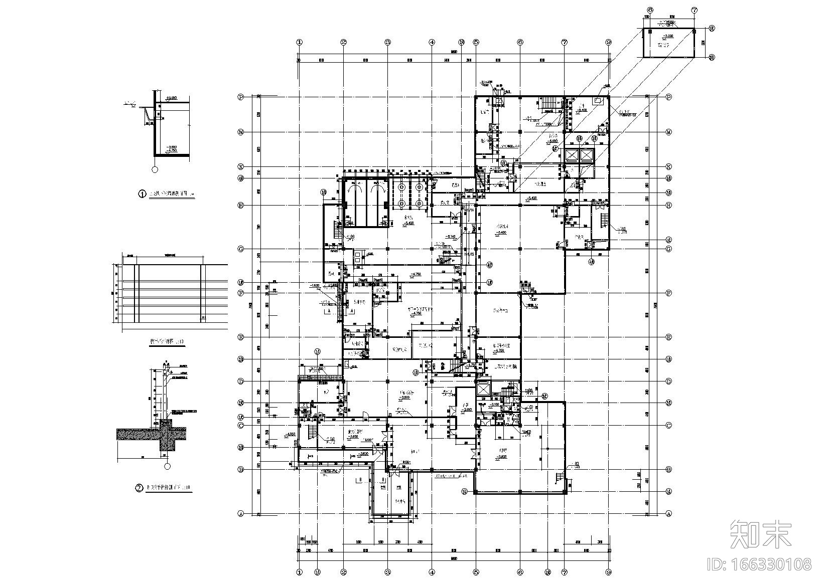 景德镇西山湖六层宾馆建筑工程项目施工图施工图下载【ID:166330108】