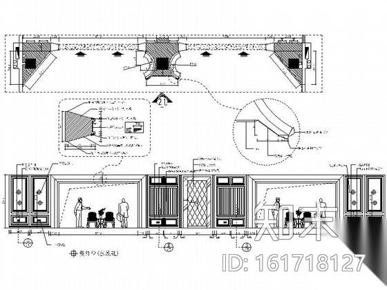 [广东]精品灯饰照明展厅专卖店室内装饰施工图cad施工图下载【ID:161718127】