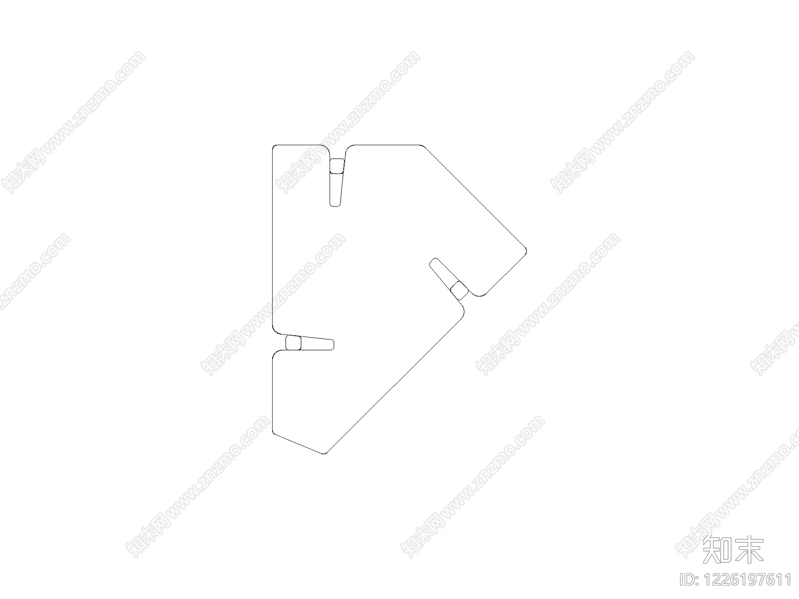 开关插座cad施工图下载【ID:1226197611】