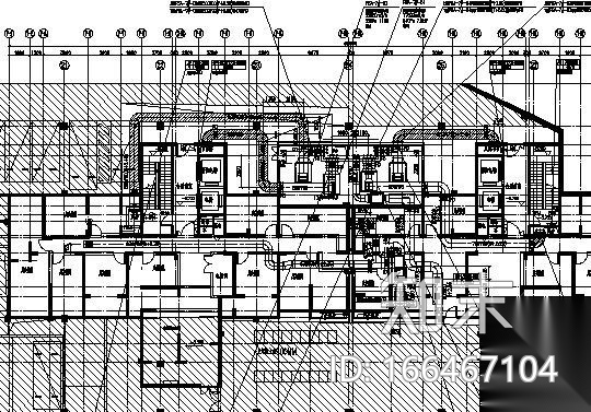 [江苏]空气源热泵及防排烟系统设计施工图cad施工图下载【ID:166467104】