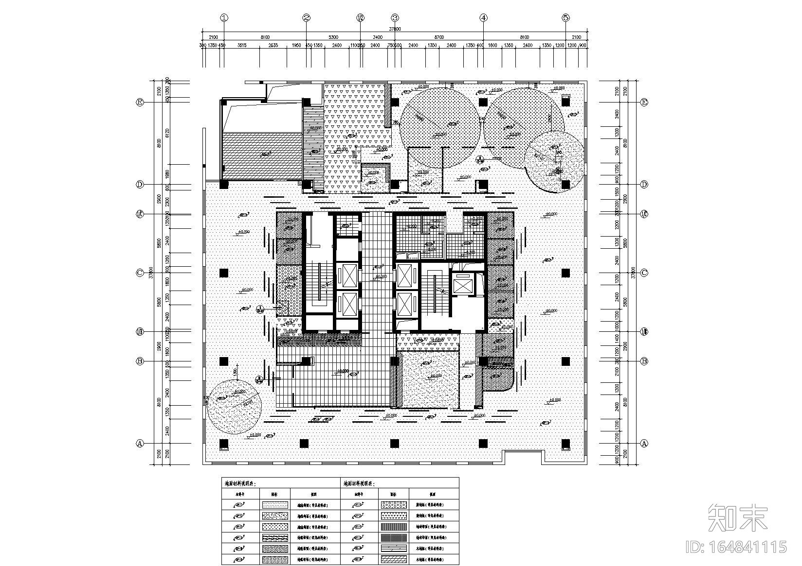 [四川]戴尔成都旗舰店办公室CAD施工图cad施工图下载【ID:164841115】