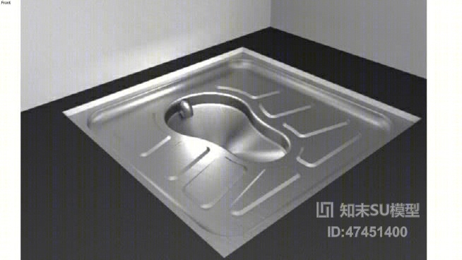 现代马桶SU模型下载【ID:717999151】
