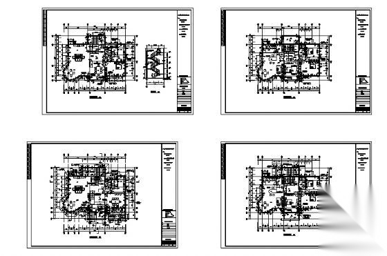 [山西]某住宅小区5、6、8栋住宅楼建筑结构水暖电施工图施工图下载【ID:149847119】