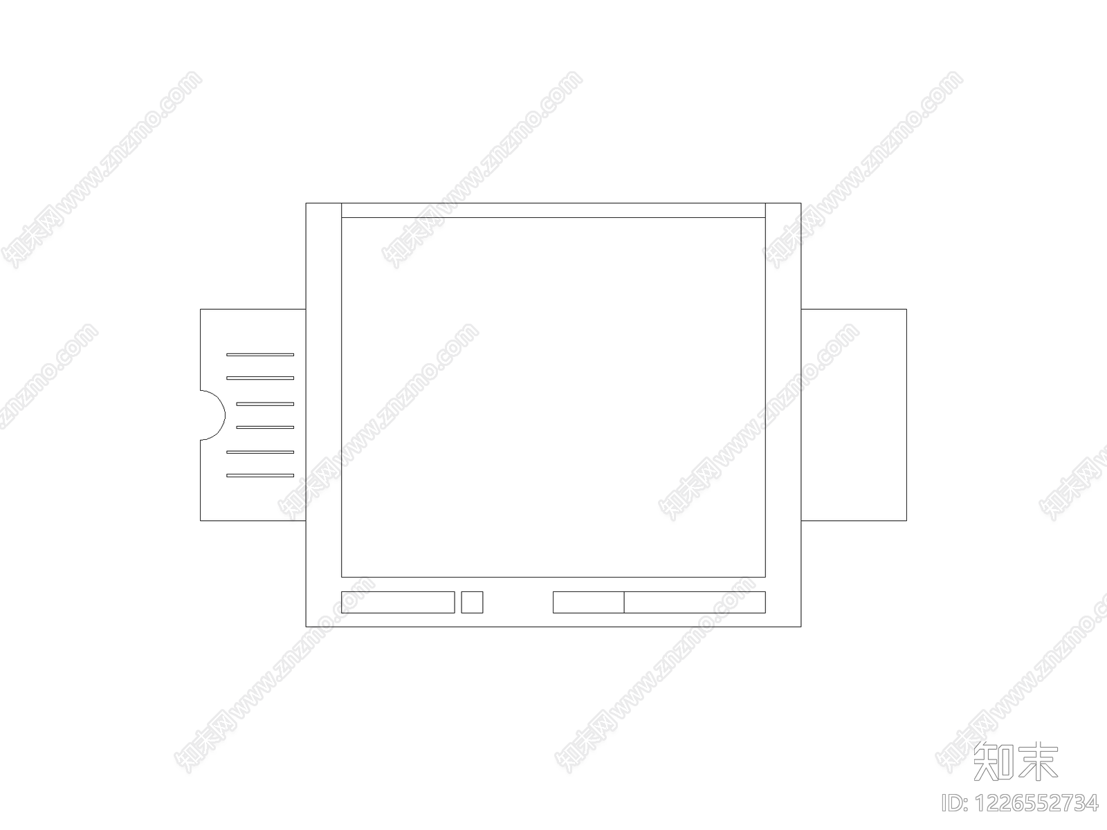 现代,新中式电器CAD图纸