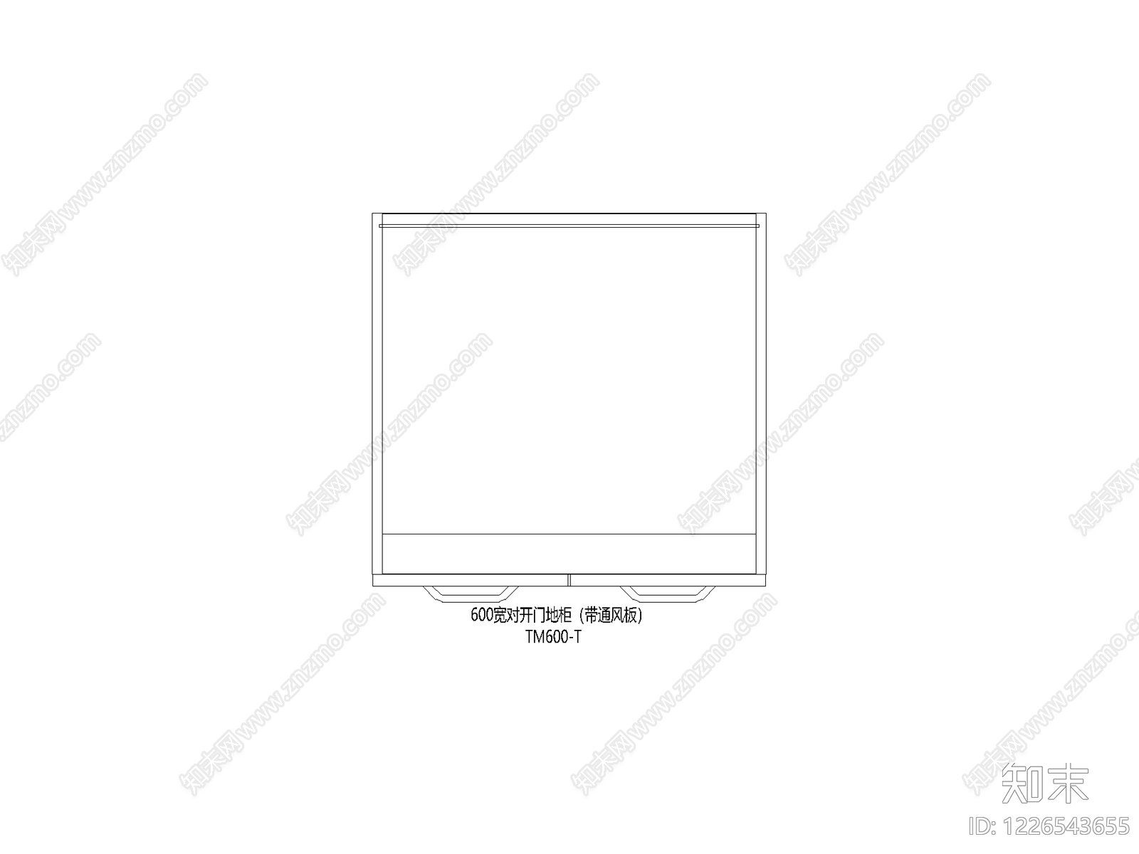 万科橱柜标准化源代码开发者使用cad施工图下载【ID:1226543655】