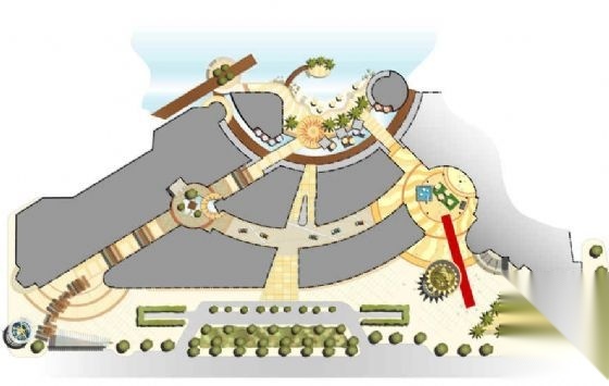 [杭州]小区景观设计方案图纸施工图下载【ID:161109126】